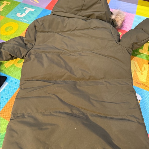 Canada goose Long Green Hooded Puffer Coat mystique - Picture 8 of 10